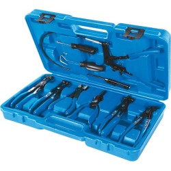 Jeu de pinces pour colliers de serrage 9 pcs 18 - 54 mm marque SILVERLINE