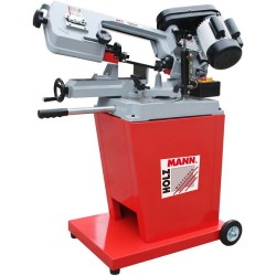 Scie à ruban à métaux Holzmann BS128HDR 230V 400V puissance 550 W 2