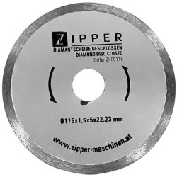 Disque de diamant fs115ds pour zipper zi-fs115 marque Zipper ref FS115DS en vente chez