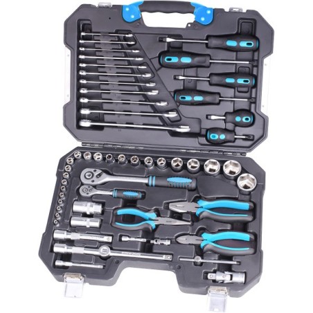 Coffre a outils 55pcs - crv Work men réf 60055CRV boites et caisses à outils