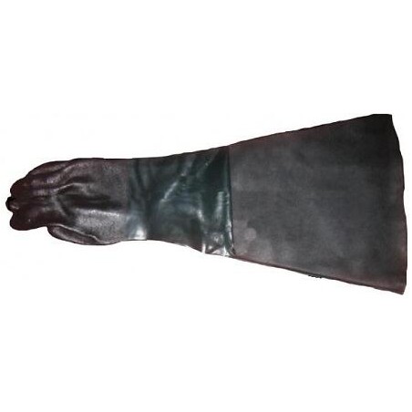 Gants de protection long pour sableuse et microbilleuse