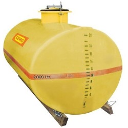 Cuve ovale Polyester fibre de verre CEMO 5000 litres