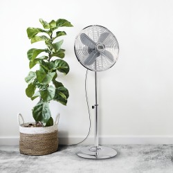 Ventilateur en métal Cool Clima CCVPM50W-400 sur pied de 50 W 2