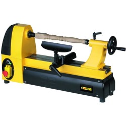 Tour a bois 350 W avec variateur de vitesse électronique 500 3500 trs/min