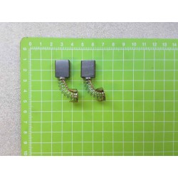Jeu de balais de carbone de rechange 10001343 réparation machine Zipper ZI-KGS210 ZI-KGS250 ZI-KGS305UG