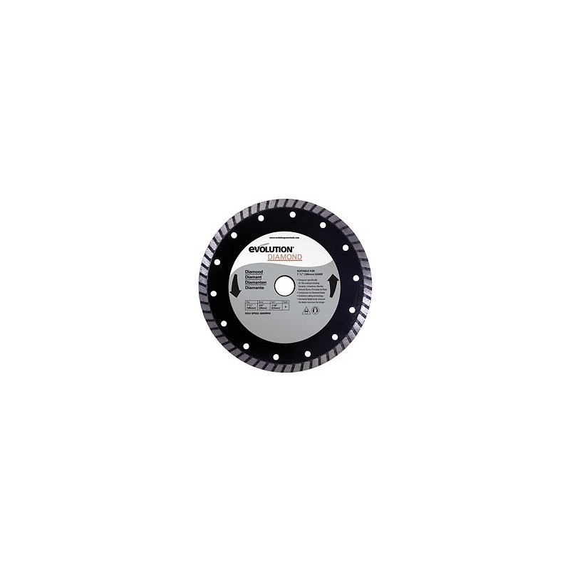 Lame de diamant de diamètre 185 mm pour la scie RAGEB ou FURY1