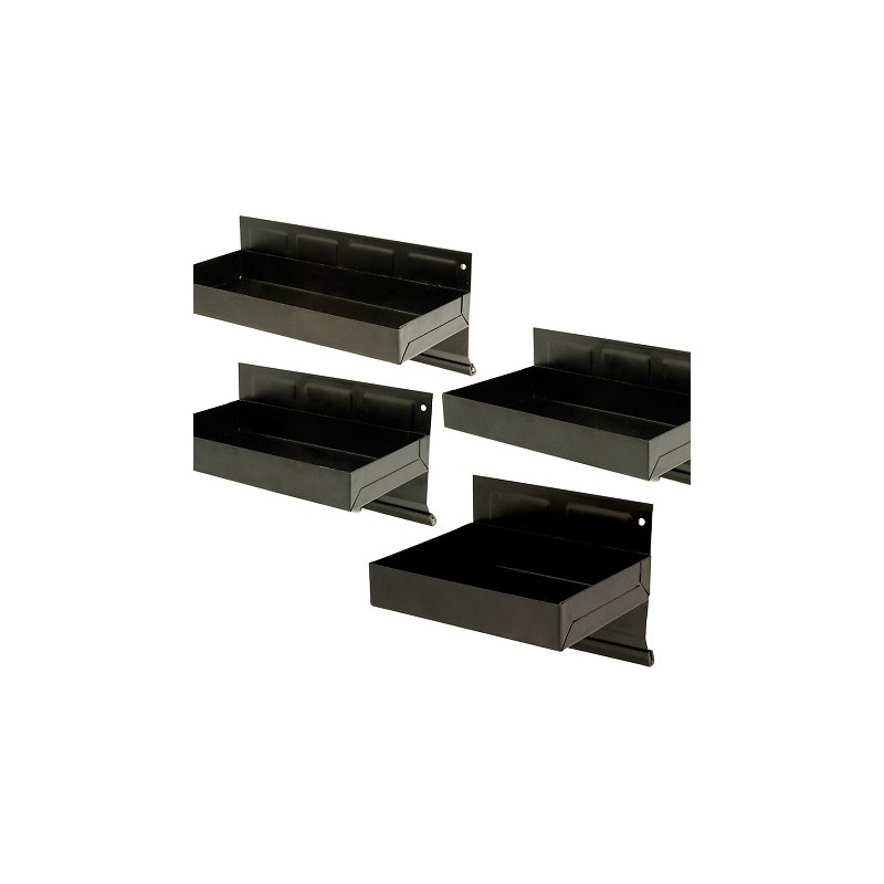 Lot de 4 plateaux magnétiques pour outils 150 - 310 mm marque SILVERLINE