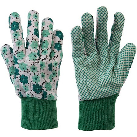Gants jardinage imprime floral lot 3 paires M marque SILVERLINE