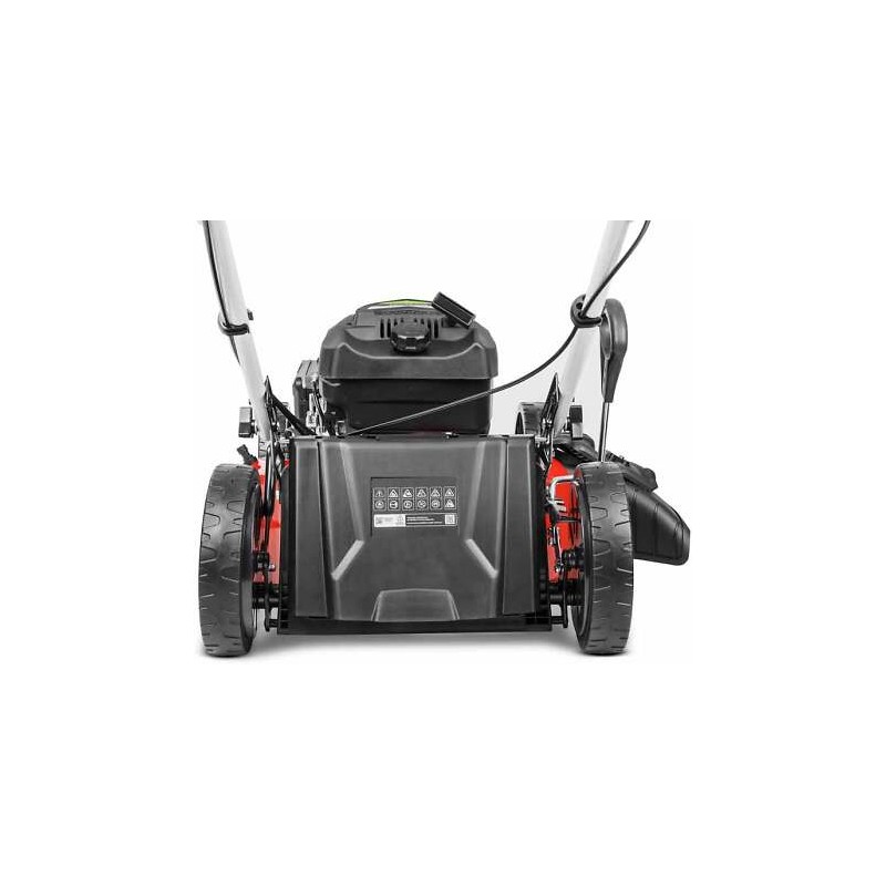 Tondeuse thermique 4 en 1 largeur 53cm 224cc avec démarreur électrique