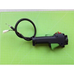 Poignée à gaz avec interrupteur 10001153 pour zipper zi-ebo100g zi-ebo100g-1 zi-ebo100g-2 zi-ebo100h zi-ebo100h-1 zi-elb70 marqu