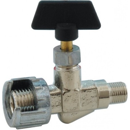 Robinet pour détendeur 1/8 M - 1/4 M