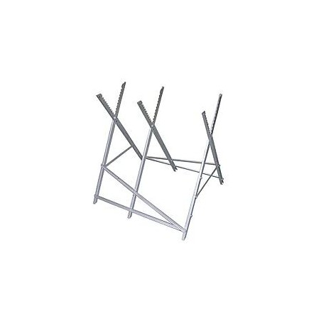 Chevalet porte bûches pliable en acier chez