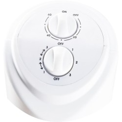 Ventilateur oscillant sur colonne de 45 W Cool Clima CCVC45W-775TIME 2