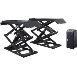 Pont ciseaux hydraulique triphasé 400V 185cm pour petit garage