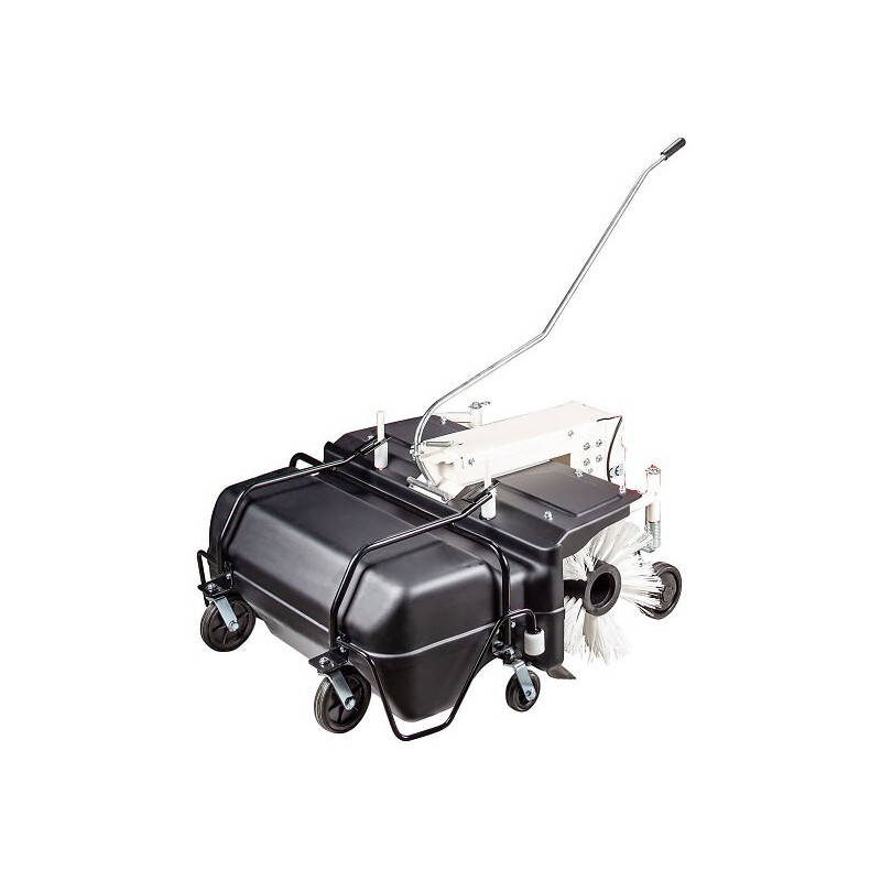Balai avec bac pour porte outil motorisé minieffe et P55 B&S ou Honda Eurosystems