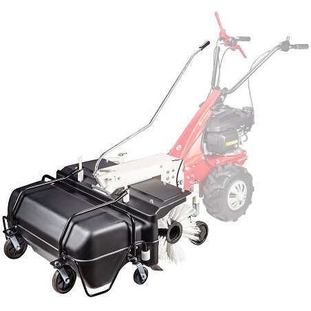 Balai avec bac pour porte outil motorisé minieffe et P55 B&S ou Honda Eurosystems