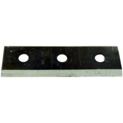 Couteau lame réversible pour broyeur de végétaux thermique 3 trous 151x55 mm Good year référence GY14365-3