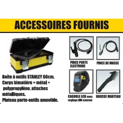 Poste à souder STANLEY mma inverter 125 ampères max 2