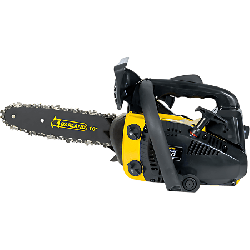 Tronçonneuse essence 1,1 cv25,4cc avec barre de coupe de 25cm marque Garland référence 40G-0102