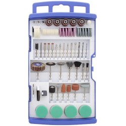 Set de 198 accessoires pour outil multifonctions type Dremel