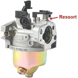 Carburateur rechange tondeuse hecht 5533SWE moteur loncin 1p70f 1p75f 2