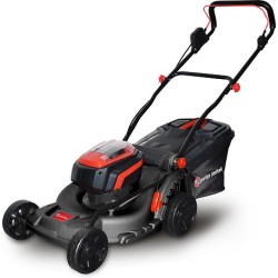 Tondeuse à batterie 2x20v lithium, largeur 37cm, à pousser Elem garden technic ref TDE40V37-LI tondeuse autoportée