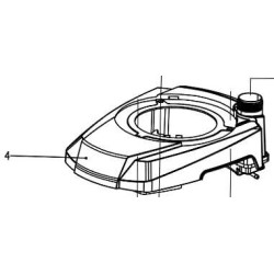 Réservoir essence plastique tondeuse woodstar scheppach 5911224012 2