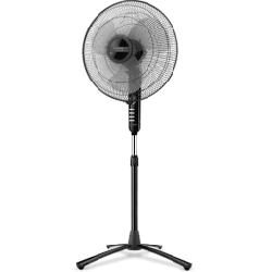 Ventilateur sur pied noir d'un diamètre de 40 cm 45w