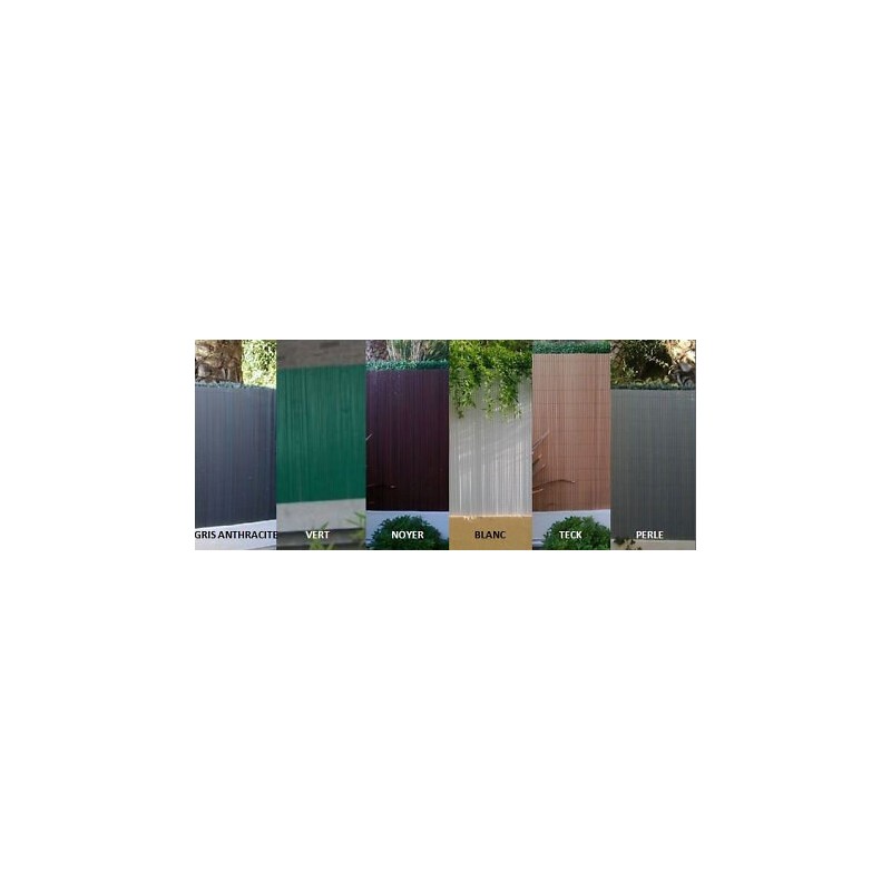 Canisse brise vue double face hauteur 180 cm.