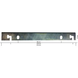 Lot de 2 couteaux pour degauchisseuse 155mm marque Axess AXCR155-2 rabots et dégauchisseurs
