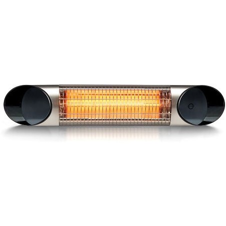 Chauffage infrarouge carbone 1200 W 8m2 max gris