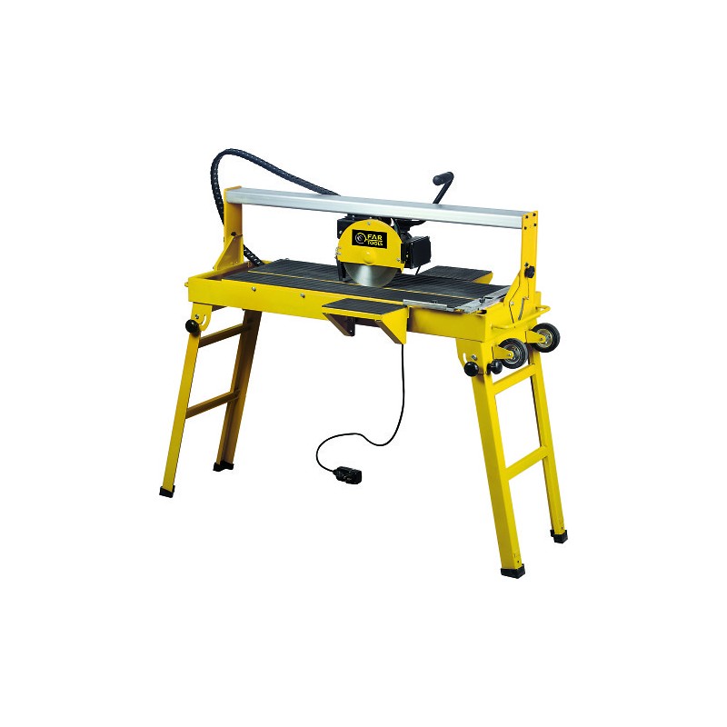 Coupe carrelage électrique radial 1200 W 230 mm Pompe intégrée