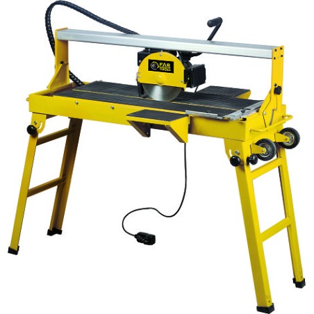 Coupe carrelage électrique radial 1200 W 230 mm Pompe intégrée