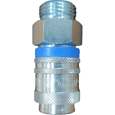 Coupleur rapide universel en métal 1/2 M 19mm compresseur
