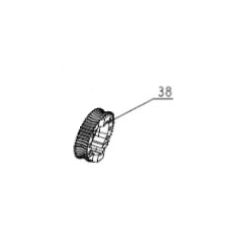 Engrenage d'éssieu de rechange de cellule porte outils D1300 et D900