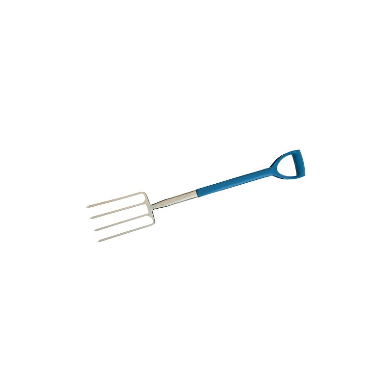 Fourche à bêcher en acier inoxydable SILVERLINE