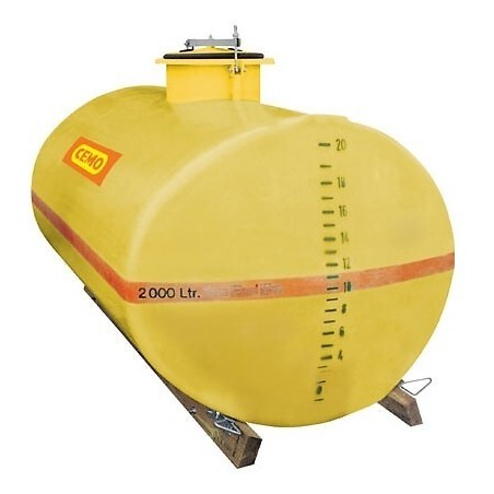 Cuve ovale Polyester fibre de verre CEMO 8500 litres