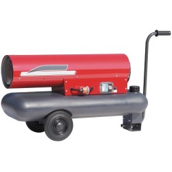 Chauffae mobile fioul 30 kW Thermobile TA30 combustion directe.