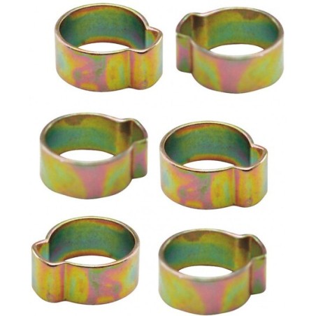 Jeu de 6 colliers oreille 13x15