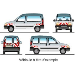Kit de balisation prédécoupé pour petit véhicule classe A