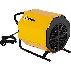 Chauffage mobile électrique air pulsé portable 3,3 kW