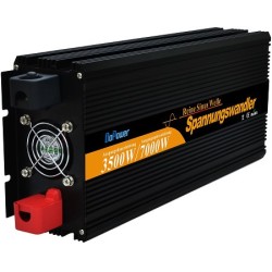 Onduleur pure sinus 3500W 24/230 Volt télécommande