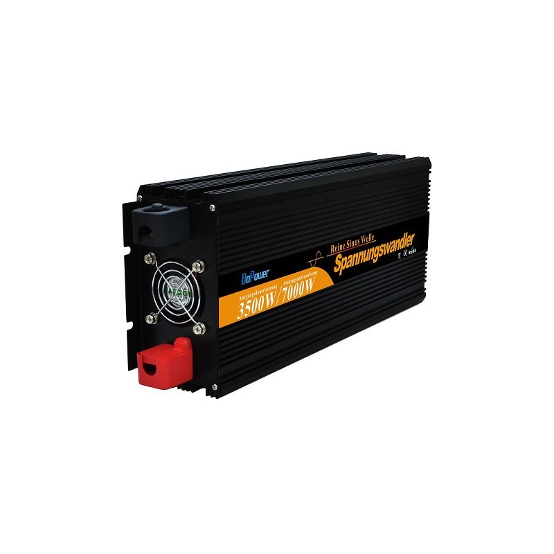 Onduleur pure sinus 3500W 24/230 Volt télécommande