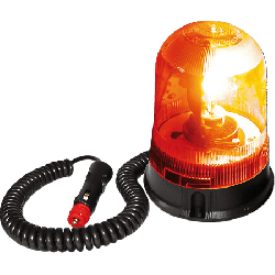 Gyrophare 12 V avec socle magnétique branchement allume cigare