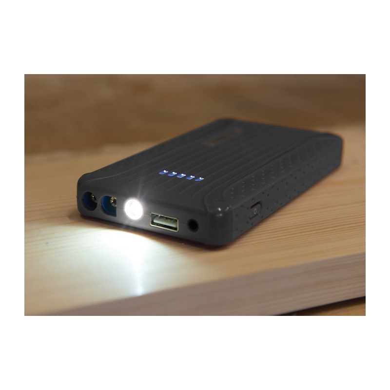 Batterie externe 12v et booster de démarrage 2-en-1 6000mAh SILVERLINE