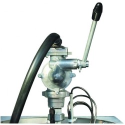 Pompe manuelle CEMO double effet 40 l/min station
