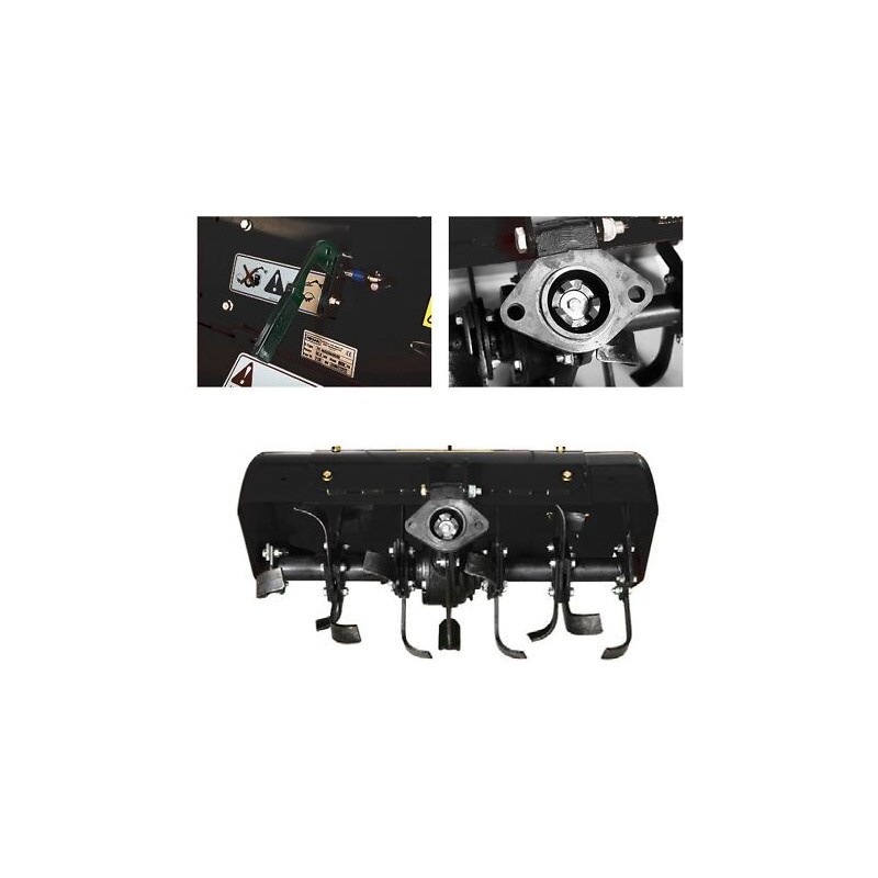 Fraises arrières extensible 80 cm pour porte outils bulldog Groway réf 5159RTT80