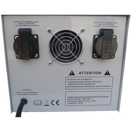 Stabilisateur de courant Inverter pour groupe électrogène.