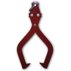 Pince à bois en acier - Ouverture de 85 cm - Anneau de levage 800 kg 2