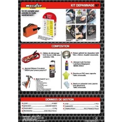 Kit de secours et dépannage N7 Mecafer à mettre dans votre voiture 2